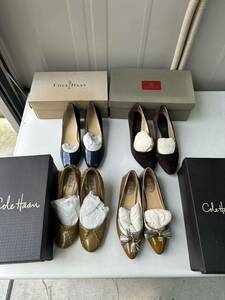 い26 COLE HAAN コールハーン レディース シューズ パンプス 4点セット 5.5 B 6 C