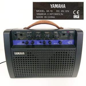 【通電◎】『ヤマハ ポータブル ギター アンプ YAMAHA VA-10』ディストーション コーラス ディレイ スピーカー 音楽 楽器 機材