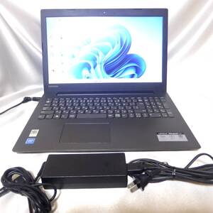 ★スタイリッシュ♪Lenovo ideapad330 Celeron N4000 4GB SSD120GB Office 15インチ HDMI Win11♪ACアダプタ★372