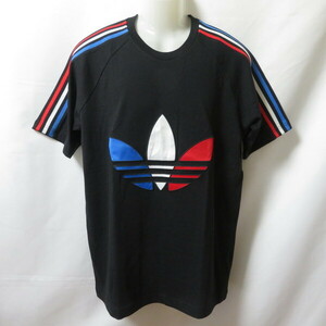 古着 メンズO adidas originals/アディダス オリジナルス Tシャツ 半袖 スポーツMIX カジュアル ブラック/レッド/ホワイト/ブルー GQ8920