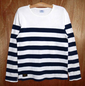 WTAPS ダブルタップス 13AW 132ATDT-CSM09 VASQUE L/S TEE ボーダー バスク Tシャツ Mサイズ