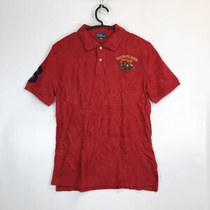 Polo Ralph Lauren ラルフローレン 半袖ポロシャツ レッド 160 ボーイズLサイズ No.67 R.L.P.C