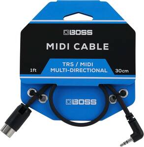 BOSS BMIDI-1-35 MIDI Cable 3.5mm TRS/MIDI 30cm MIDIケーブル