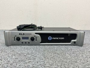 ⑤ amcron アムクロン パワーアンプ XLS1000 オーディオ 音響機器 動作確認済み ☆2014年製 ① B05