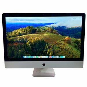 Apple iMac A2115 Retina5K/27インチ/2019/macOS Sonoma 14.5/Corei9 3.6GHz/メモリ64GB/HDD2TB