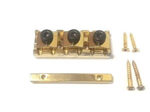 動作良好 90s★Fernandes TAKEUCHI ロックナット 42mm ゴールド 上止め GOLD TRS タケウチ ジャクソン フロイドローズ Aria★日本製