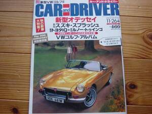 CAR&DRAIVER　081126　VW　Golf　30年史　オデッセイRA1/2