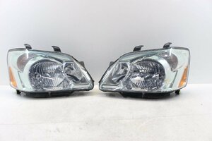 美品/キズ無　ノア　AZR60系　後期　ヘッドライト　左右　セット　コイト　28-181　キセノン　HID　グリーンメッキ　刻印NO　313950-313951