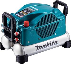 【送料着払い（有料）】【中古品】★makita(マキタ) 常圧/高圧エアコンプレッサ 青(タンク11L) AC500XL