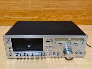 Technics／ テクニクス RS-613U ステレオカセットデッキ 昭和レトロオーディオ カセットテープ 日本製 AC 100V 50/60Hz 動作確認済み!