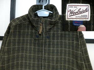 90s ウールリッチ チェック柄 フリース ジャケット / 90年代 WOOLRICH アウトドア