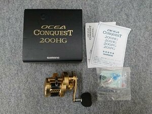 @【未使用品】 シマノ 14 オシアコンクエスト 200HG (右) 両軸リール OCEA CONQUEST