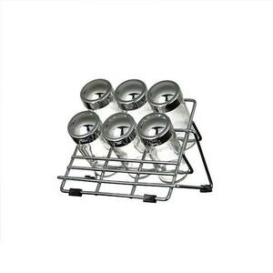 【YPZZ】未使用品★DULTON ダルトン 6ボトル スパイスラック 6BOTTLE SPICE RACK CH01-K14 調味料入れ 保存容器 キッチン収納