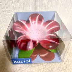 【新品未使用】koziol オードリー　花のティーストレーナー