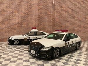 1／24 ハイストーリー完成品 新型クラウン 220 RS 警視庁パトカー仕様