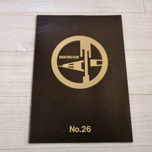 BUCK-TICK CLUB D④ ファンクラブ会報 No.26 1994/8/30 シェイプレス THE EARTH グッズ 櫻井敦司