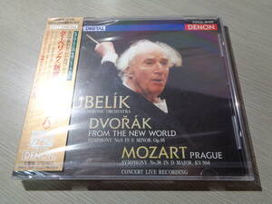 未開封/クーベリック,チェコ・フィル,KUBELIK,CZECH PHILHARMONIC/MOZART & DVORAK(DENON:COCO-9728 LIMITED EDITION 24K PURE GOLD NEW CD