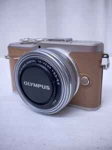 OLYMPUS◆デジタル一眼カメラ OLYMPUS PEN E-PL9 14-42mm EZレンズキット [ブラウン]