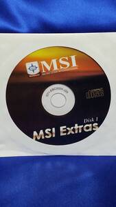 CD009 MSI Extras　Disk1　マザーボード関連