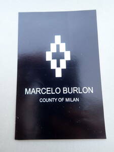 【MARCELO BURLON】MARCELO BURLON COUNTY OF MILAN ステッカー ノベルティ