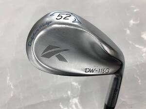 ウェッジ　キャスコ　Dolphin Wedge DW-115G　52度　flex:R　カーボンシャフト　メンズ右　即決価格