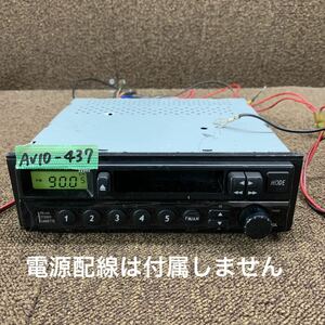 AV10-437 激安 カーステレオ SUZUKI 39101-78H00-JS7 カセットデッキ FM/AM オーディオ 本体のみ 簡易動作確認済み 中古現状品