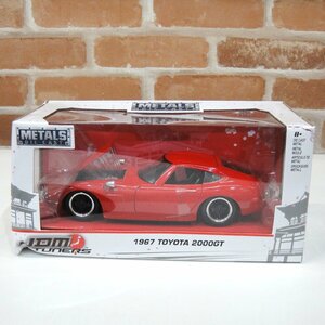 1231T　未開封 1/24 ミニカー 30447 トヨタ 1967 TOYOTA 2000GT ダイキャスト JADATOYS