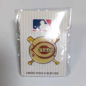 送料140円～ MLB シンシナティ・レッズ CINCINNATI REDS ピンバッジ メジャーリーグベースボール 検 非売品 ピンバッチ ピンズ NEWERA