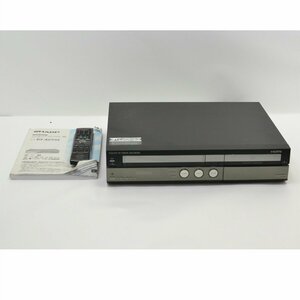 1円【ジャンク】SHARP シャープ/HDD/VHS/DVDレコーダー/DV-ACV52/75