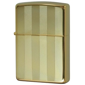 Zippo ジッポライター ヘリンボン柄 両面 彫刻 金メッキ SFE-HERRINGBONE ゴールドタンク C メール便可