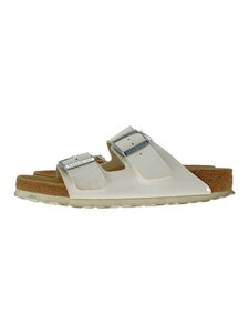 BIRKENSTOCK◆サンダル/24cm/WHT/使用感有