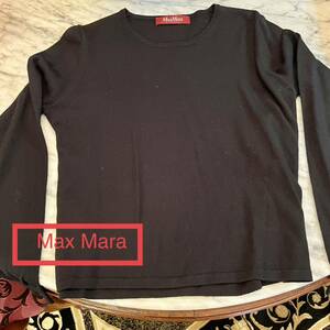 MaxMara マックスマーラ　薄手サイドスリットニット　Sサイズ