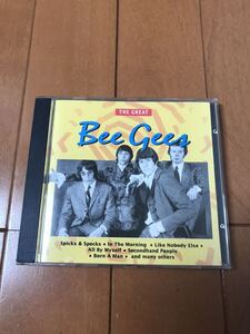 希少! bee gees☆the great☆ビージーズ☆CD☆輸入盤☆人気！貴重！レア！ジャンク！