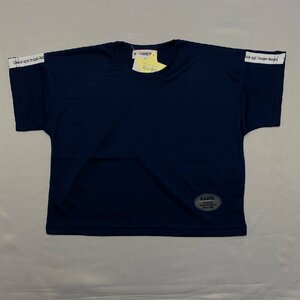 【送料無料】【新品】Kaepa ジュニア半袖Tシャツ（吸水速乾加工 ゆったりタイプ） 　130　 ネイビー★331100