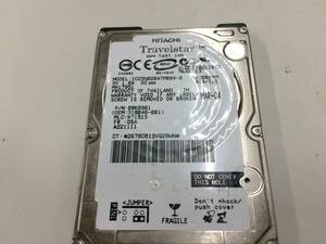 中古品 HGST HITACHI Travelstar IC25N020ATMR04-0 20GB PATA(IDE)接続 現状品