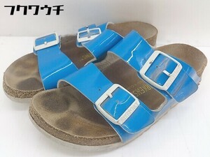 ◇ BIRKENSTOCK ビルケンシュトック Arizona アリゾナ サンダル シューズ サイズ24cm ブルー系 レディース