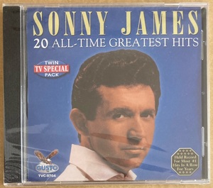 CD★SONNY JAMES 「20 ALL-TIME GREATEST HITS」　ソニー・ジェームス、未開封