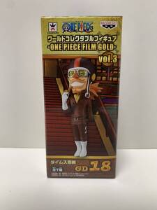 【未開封品】ワンピース ワールドコレクタブルフィギュア FILM GOLD vol.3 タイムス伯爵 GD18 フィルム ゴールド ワーコレ　WCF　　