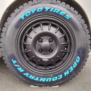 新品 NV200 バネット タイヤホイール トーヨー オープンカントリー RT 165/80R14 ホワイトレター 14インチ NOEL