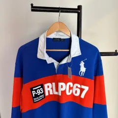 【雷市場（ポンジャン）商品韓国直送】 13218 ー ( XL ) ポロ Ralph Lauren(ラルフローレン) ストライプ クロップド ラグビー