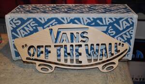 新品 VANS OFF THE WALL バンズ オフ ザ ウォール ウッド サイン