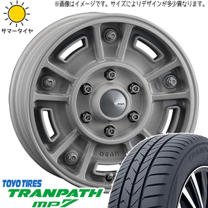 215/65R16 サマータイヤホイールセット ハイエース (TOYO TRANPATH MP7 & DEAN BJMexican 6穴 139.7)