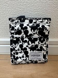 新品 未使用　ポーター×ビームス×ディズニー ２つ折り財布 財布 ウォレット 吉田カバン PORTER BEAMS DISNEY ミッキー　開封済み保管品