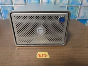 Thunderbolt対応HDD G-RAID with Thunderbolt 8TB 通電のみ確認　HDD欠品【E13】