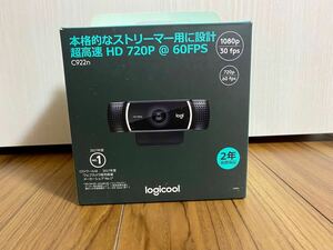 【暗所低温低湿保存・未使用品】logicool C922n ウェブカメラ