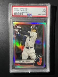 大谷翔平 WBC イメージバリエーション Topps world baseball classic 2023 侍ジャパン shohei ohtani #45 image variation PSA鑑定済み