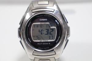 CB8689 Y カシオ CASIO ウェーブセプター マルチバンド5 ソーラー電波時計 WV-M120 メンズ腕時計