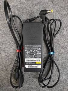 中古 ACアダプター 富士通 FMV-AC325A FPAC62W 19V 4.22A 丸ピン5.5mmx2.5mm 220002 2