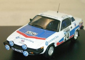 k 1/43 トロフュー トライアンフ TR 7 #24 * 1976 RAC Leyland トラナナ トラ7 Triumph *als