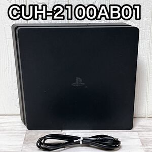 PlayStation 4 ジェット・ブラック 500GB CUH-2100AB01 PS4